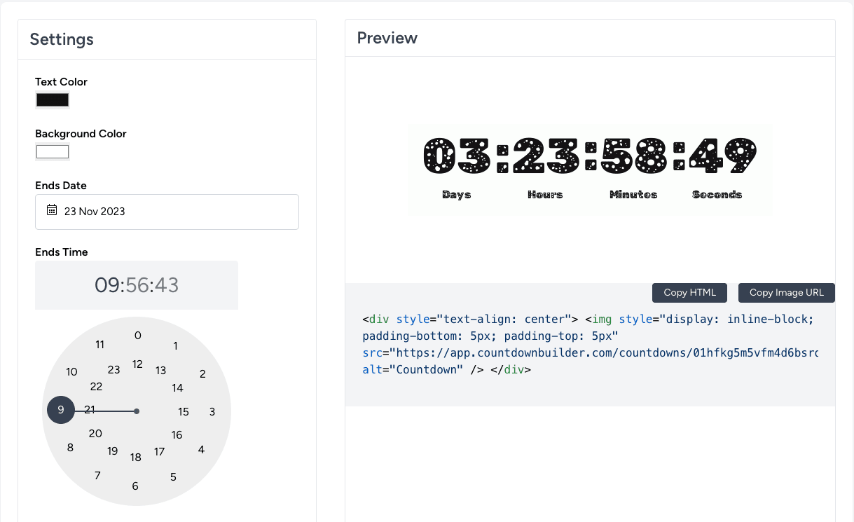 Email Countdown Builder media 3