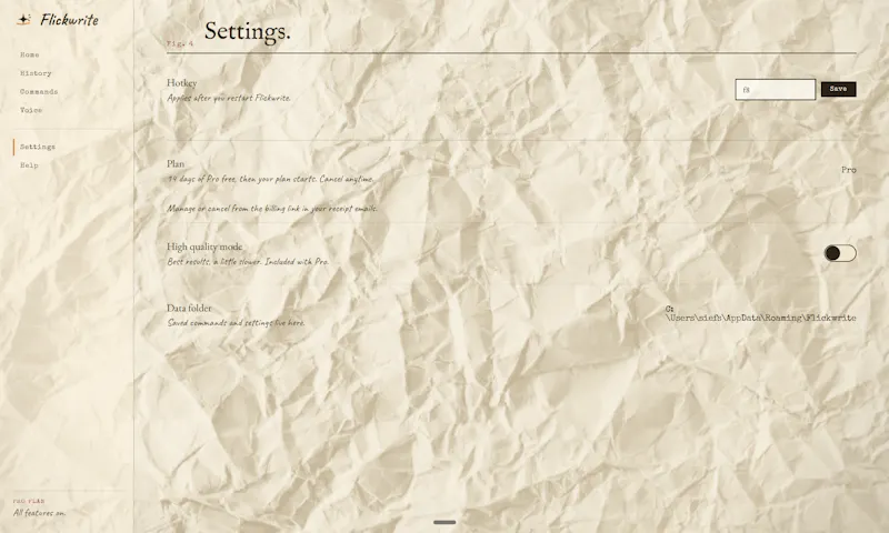 Highlight it. Flick it. Done. screenshot 7