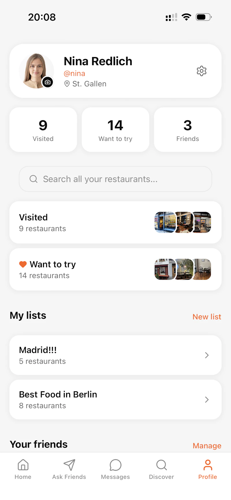 FoodiePals screenshot 2