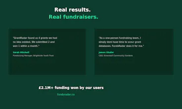 FundsRadar — Find Grants for Nonprofit gallery image