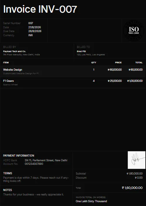 Payload gallery image