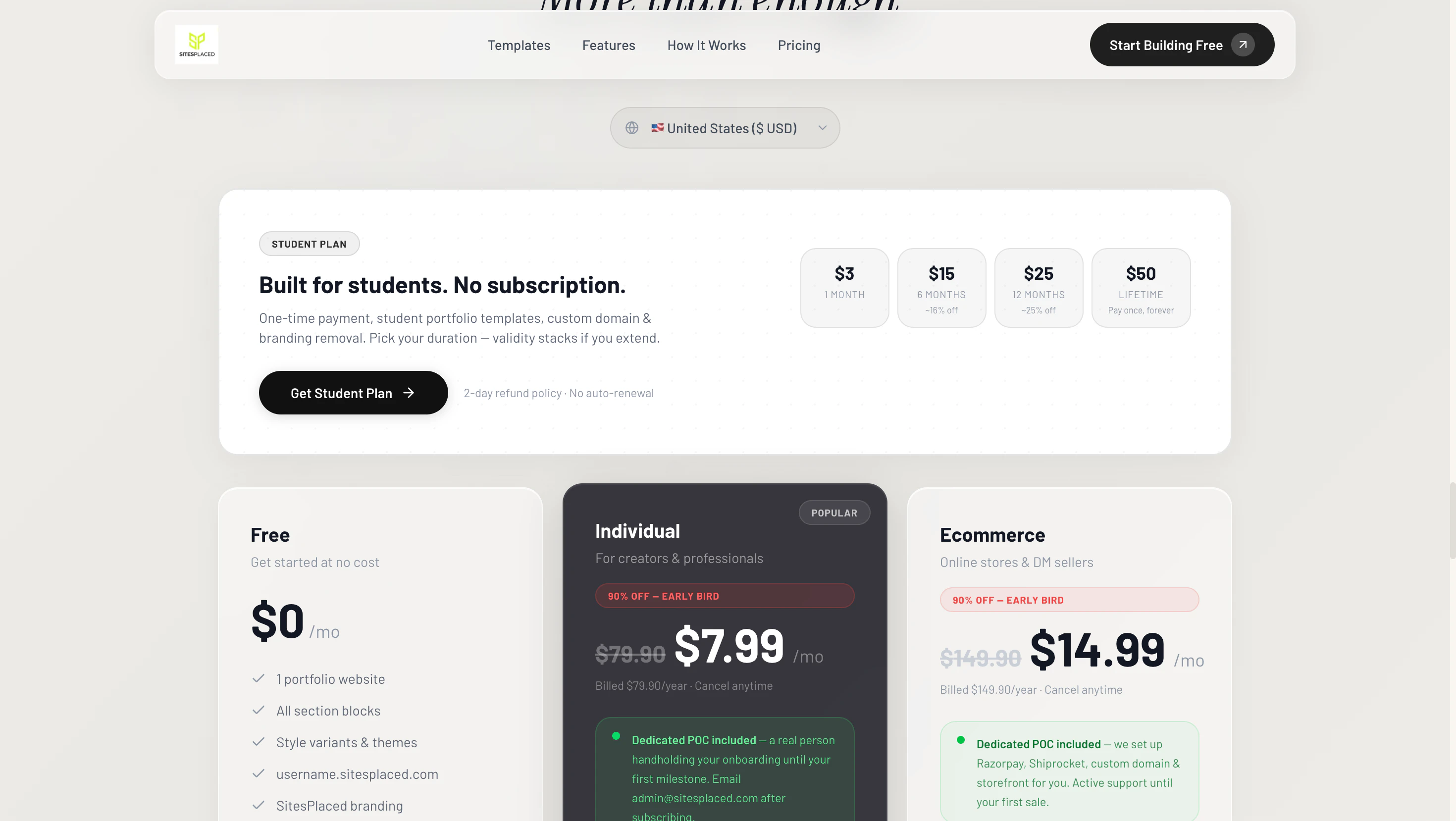 SitesPlaced screenshot 1