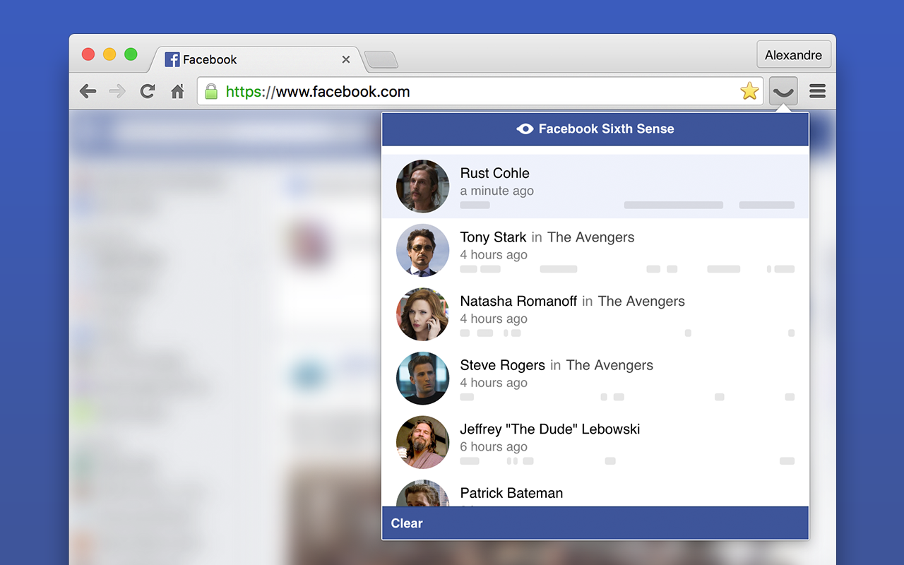 Facebook Sixth Sense gallery image