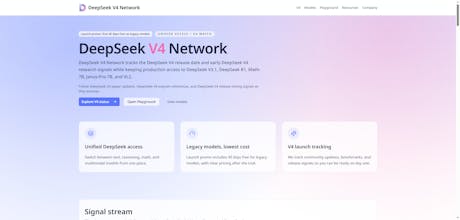 DeepSeek V4 Network gallery image