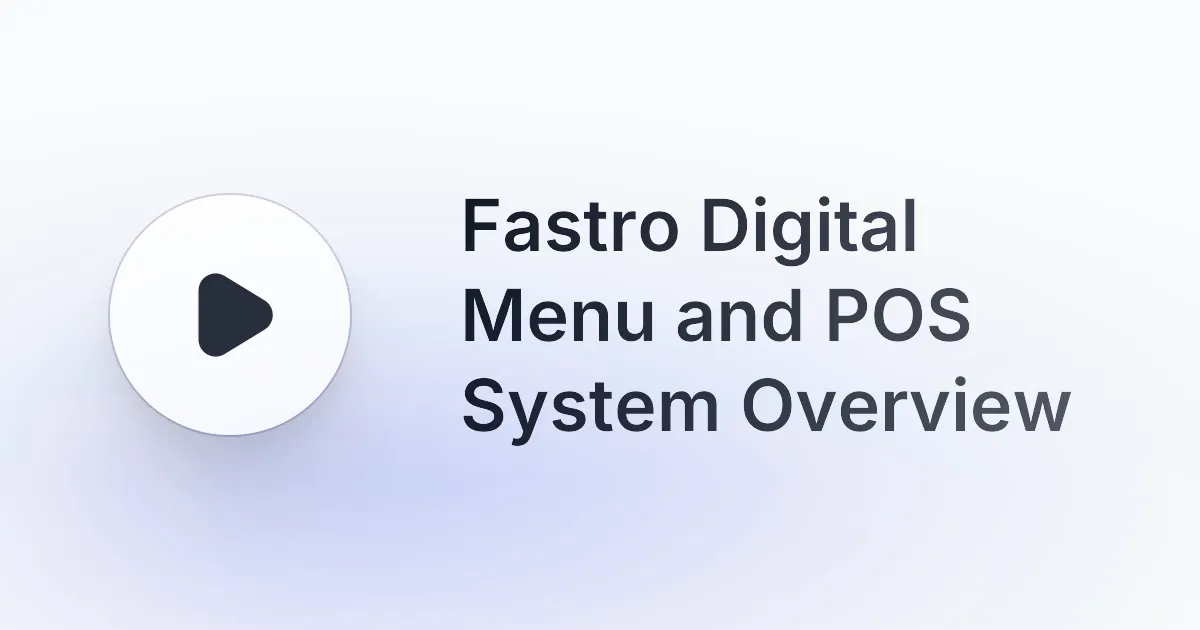 Fastro 제품 배너