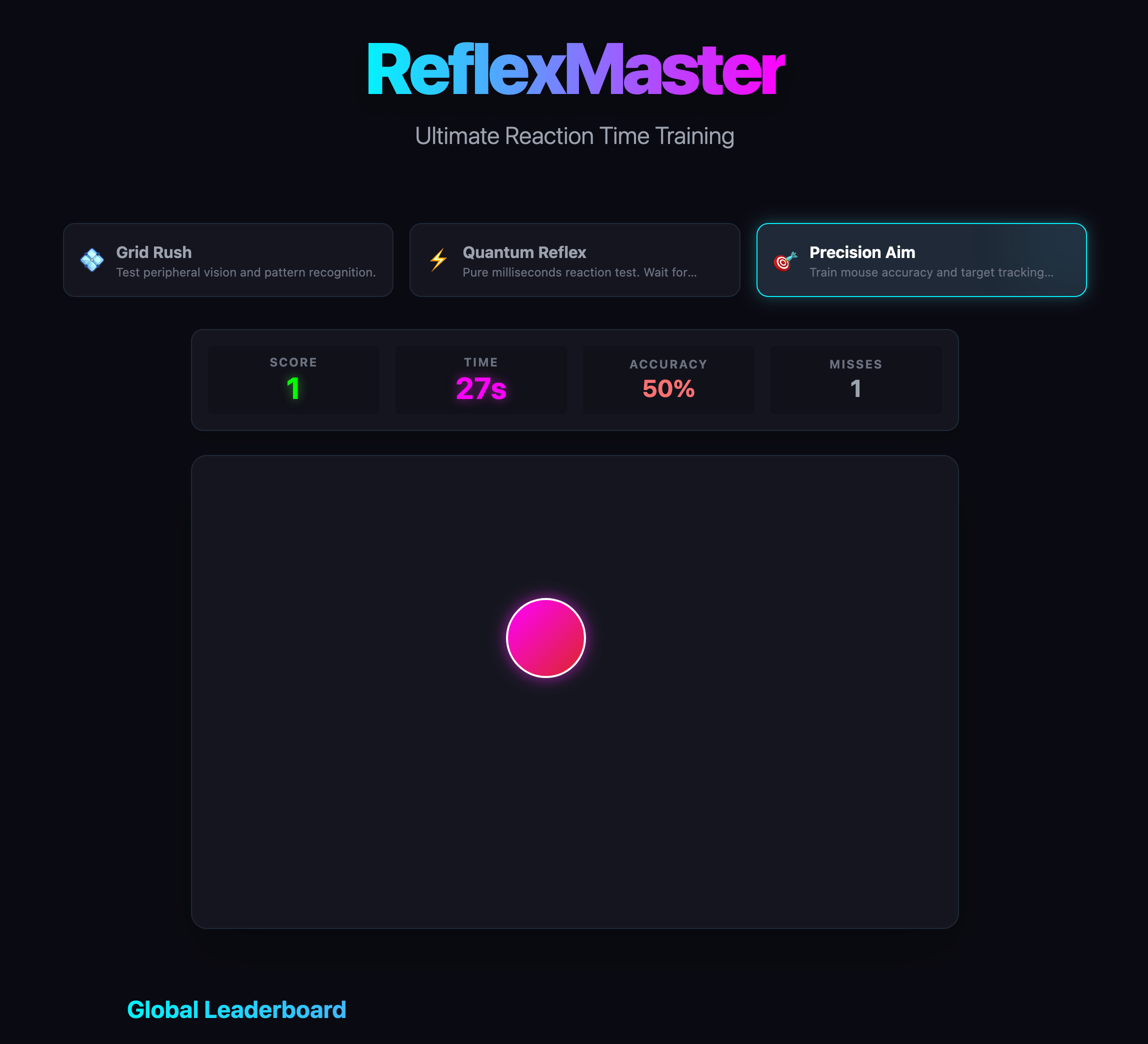 ReflexMaster - Screenshot 3 showing product features and functionality