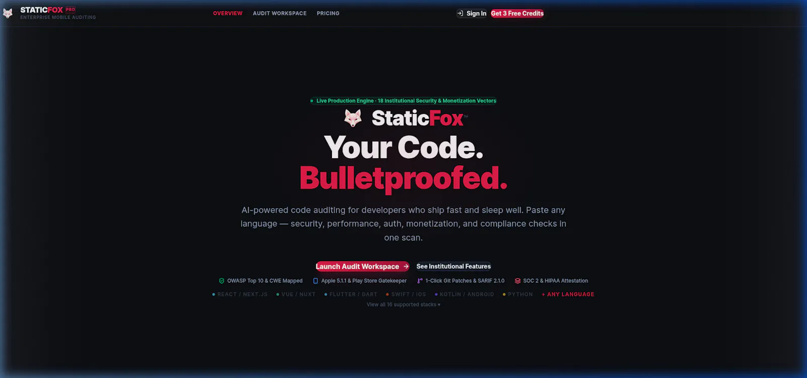StaticFox™ screenshot 1