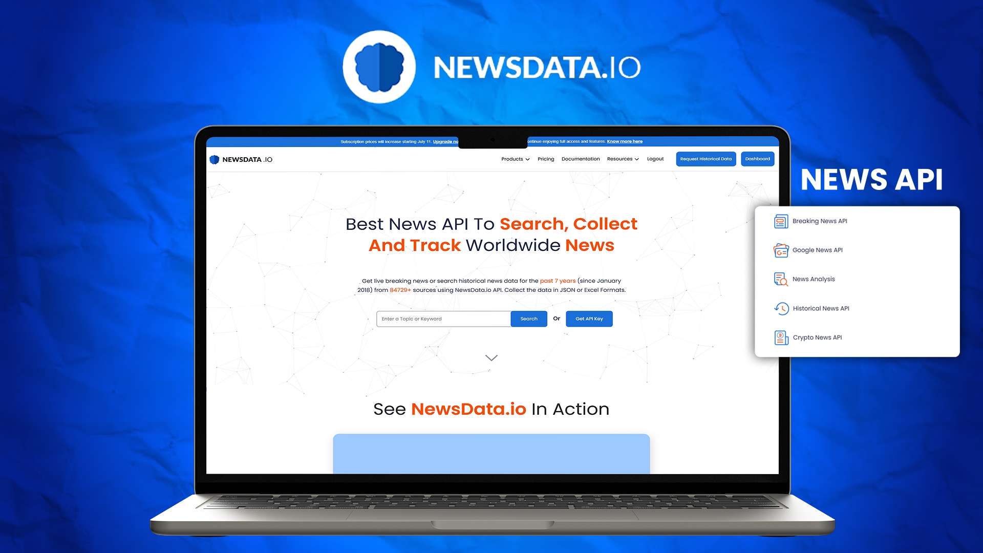 Newsdata.io News API gallery image