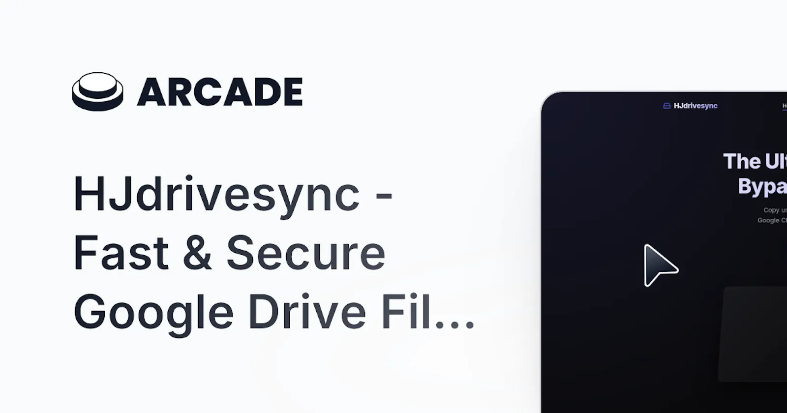 HJdrivesync screenshot 2