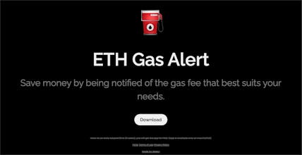 ETH Gas Alert gallery image