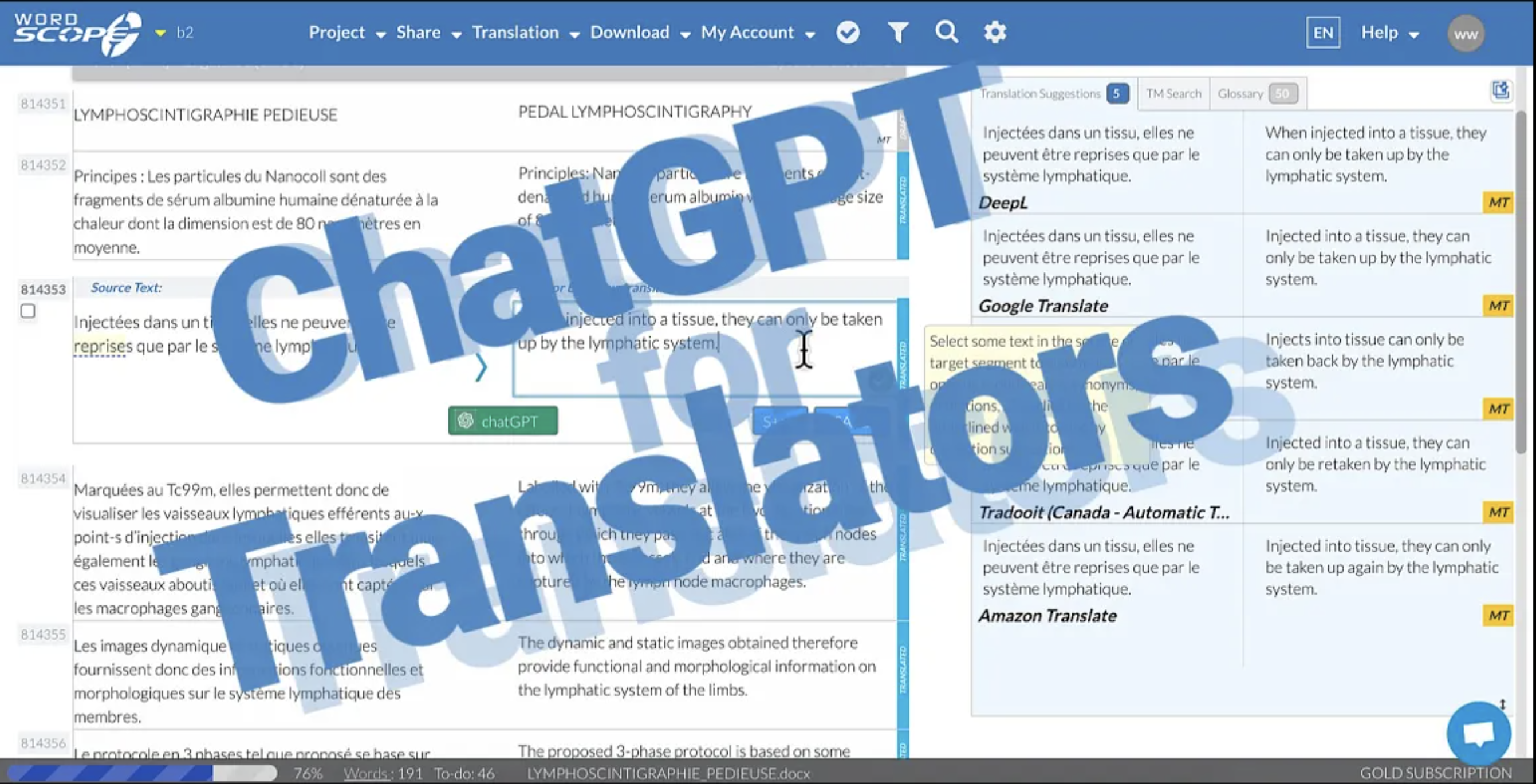 ChatGPT for Translators