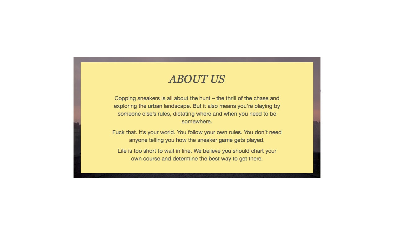 F*ck the Line (FTL) gallery image