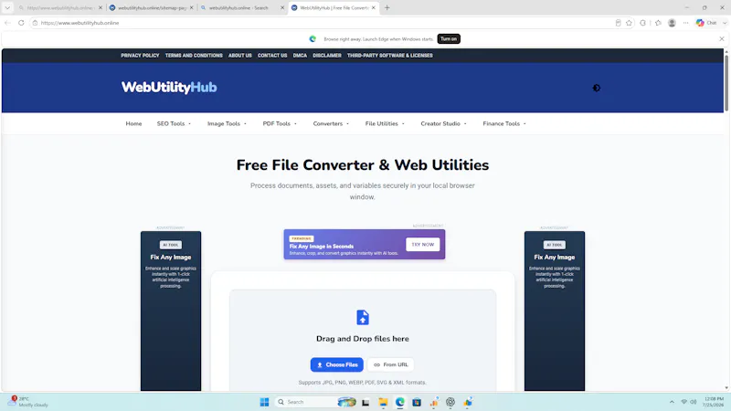 WebUtilityHub screenshot 1