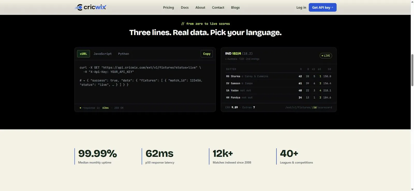Cricwix screenshot 4