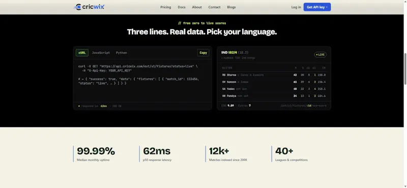 Cricwix screenshot 4