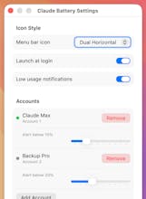 Claude Battery gallery image