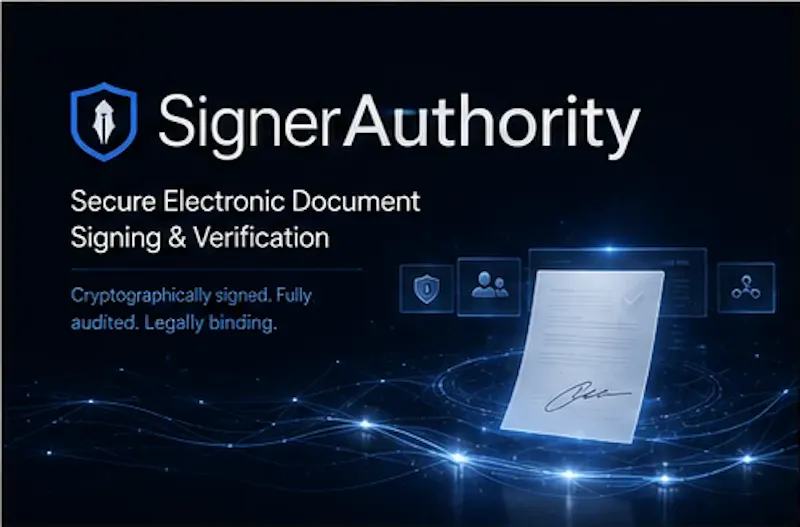 Signer Authority screenshot 2