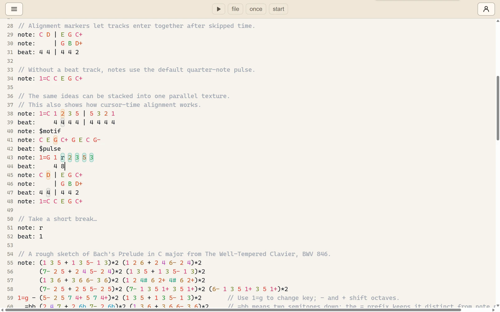 ch3 music editor screenshot 3
