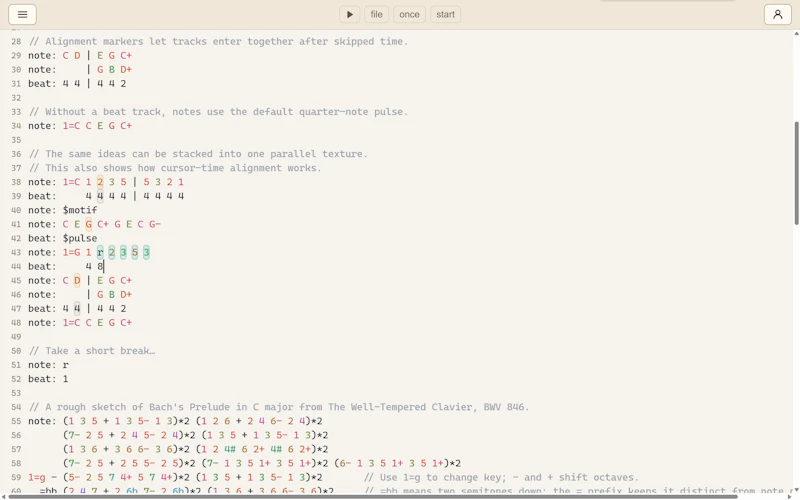 ch3 music editor screenshot 3