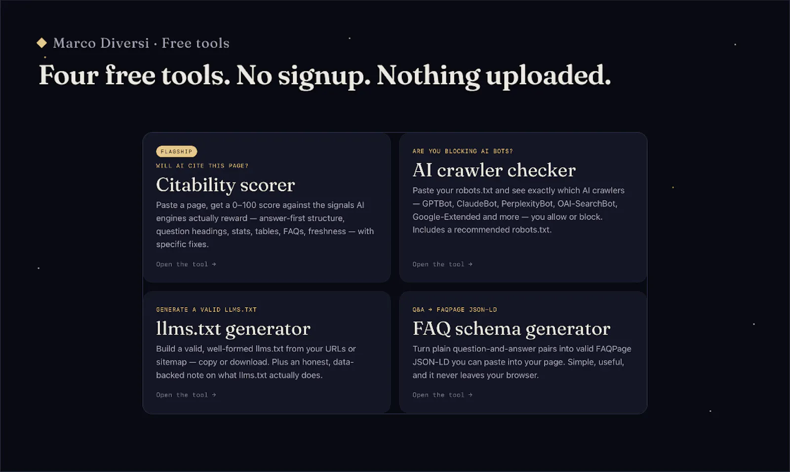Citability Scorer screenshot 4