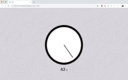 Analog Percent Clock media 1