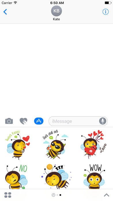 Honey Bee Stickers media 1