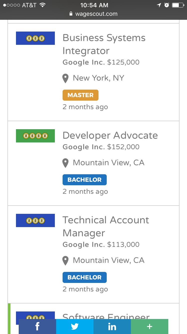 WageScout gallery image