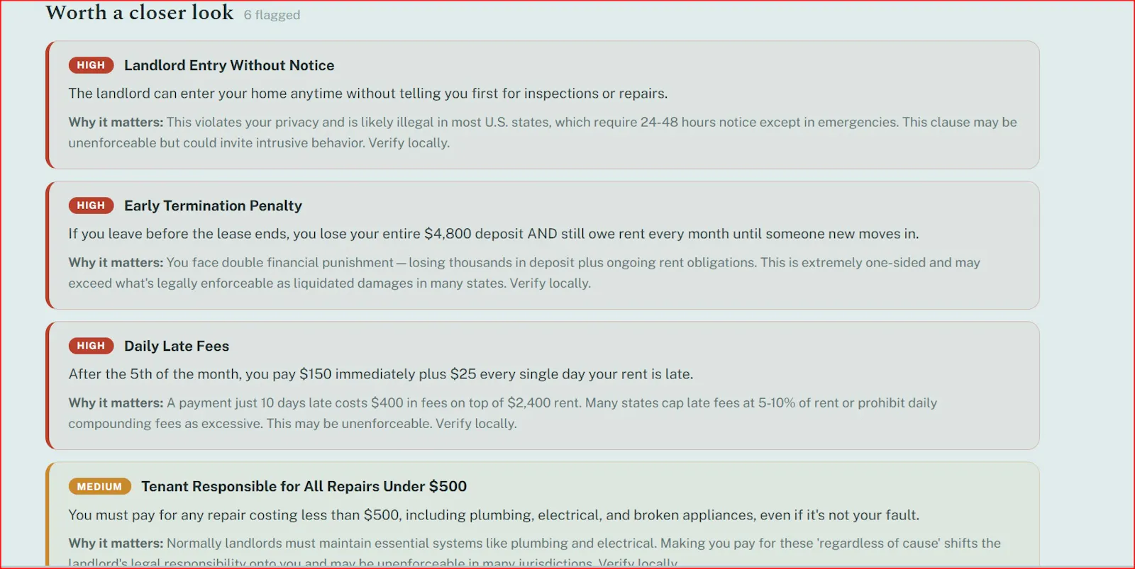 Simple Terms screenshot 2