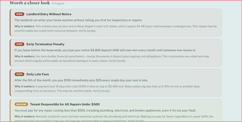 Simple Terms screenshot 2