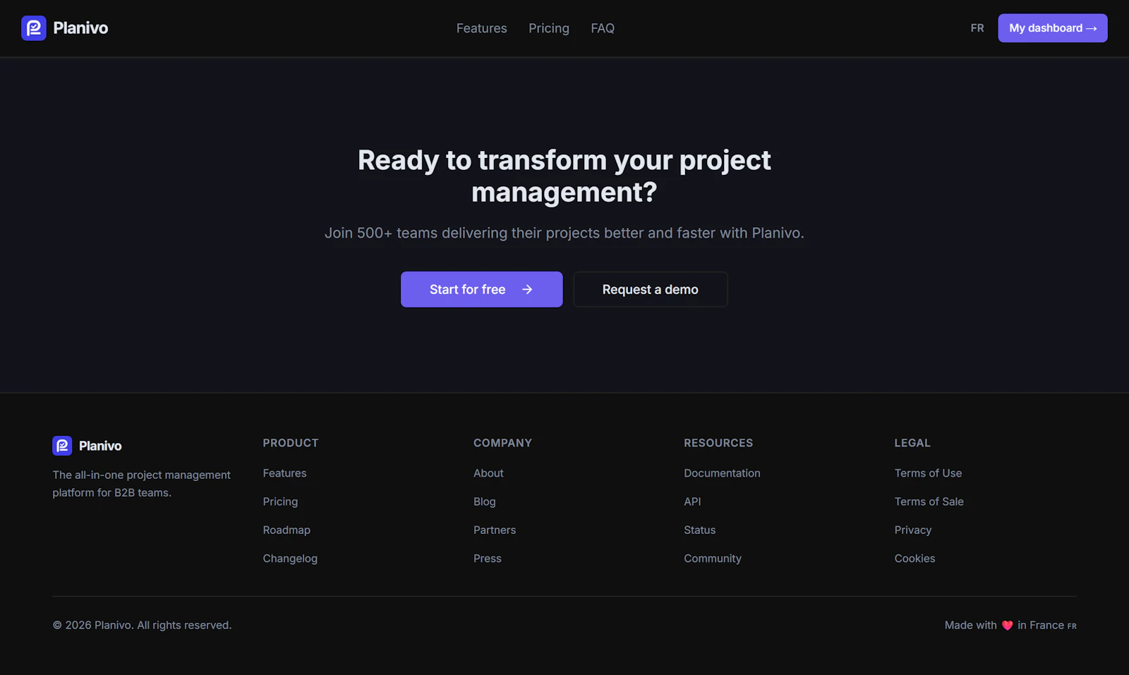 Planivo screenshot 6