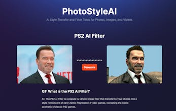 PS2 AI Filter by PhotoStyleAI gallery image