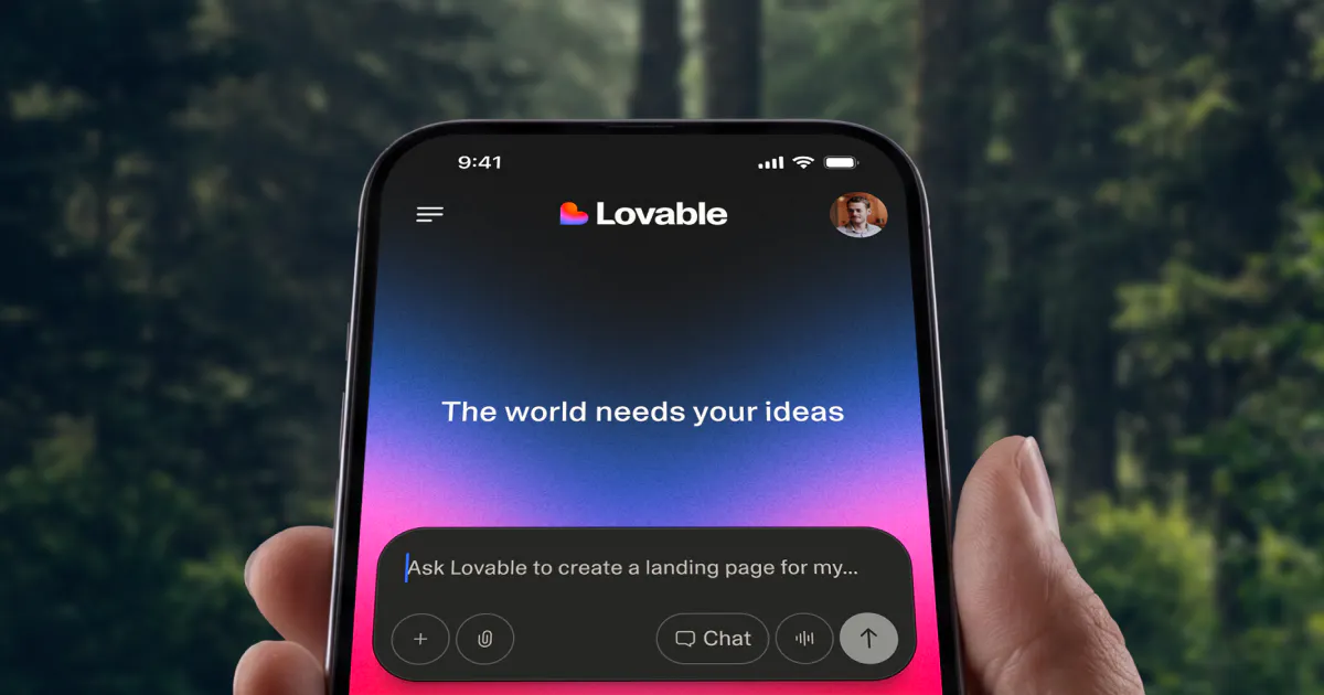 Lovable mobile app