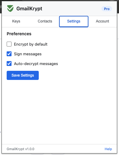 GmailKrypt End-to-End Encryption Gmail gallery image
