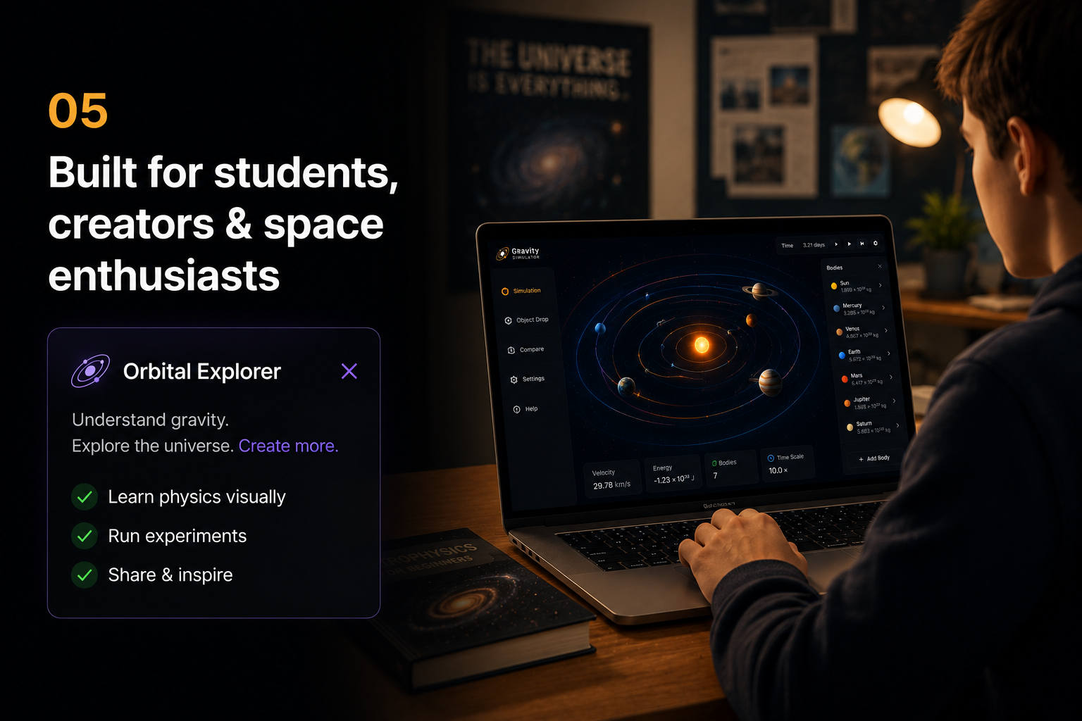 Gravity Simulator gallery image