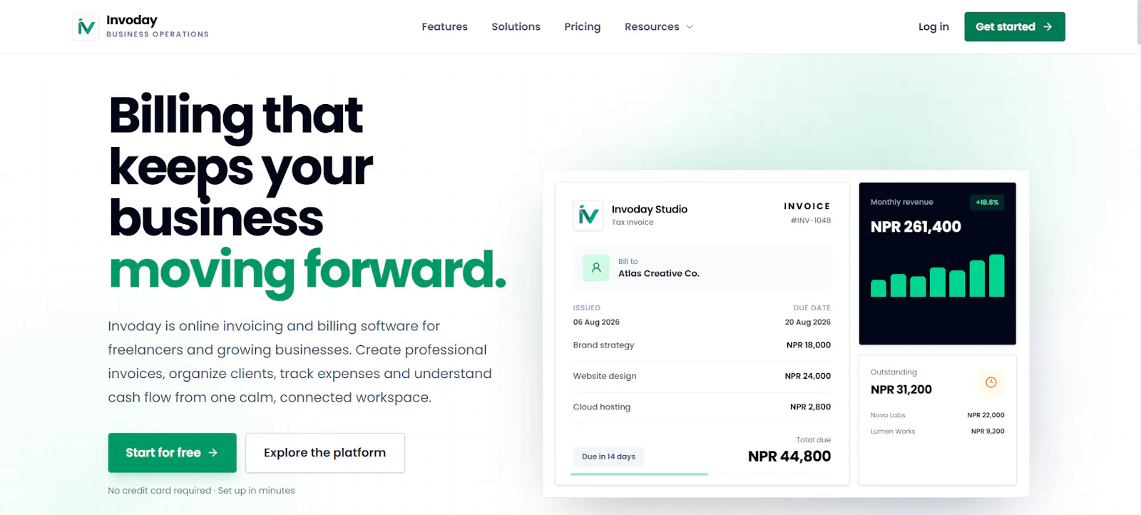 Invoday screenshot 2