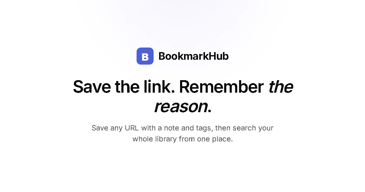 BookmarkHub gallery image