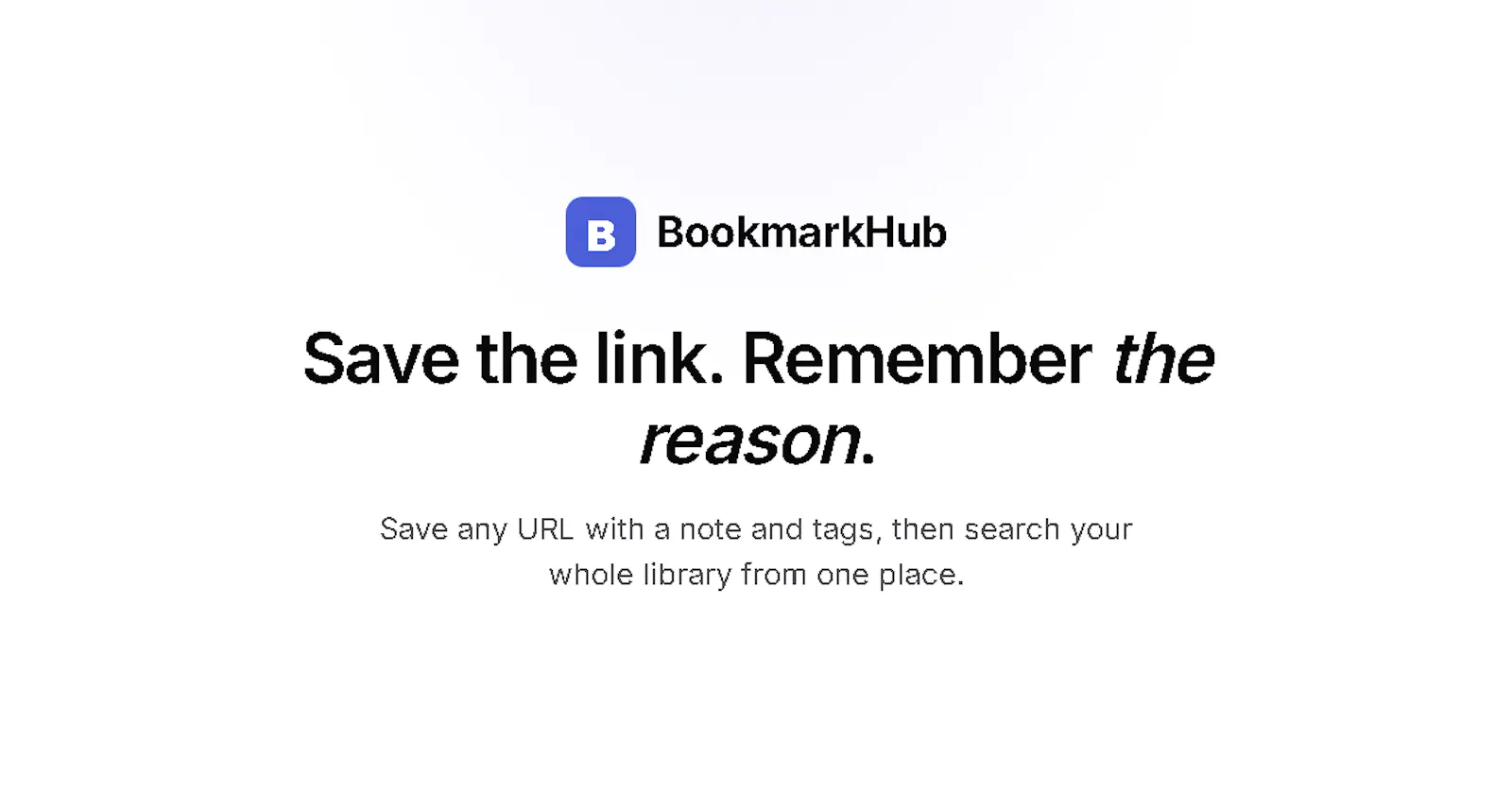 BookmarkHub screenshot 1
