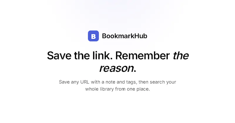 BookmarkHub screenshot 1