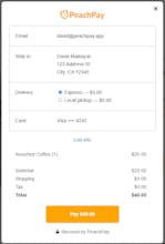 Peach | Ultra-Fast Checkout gallery image