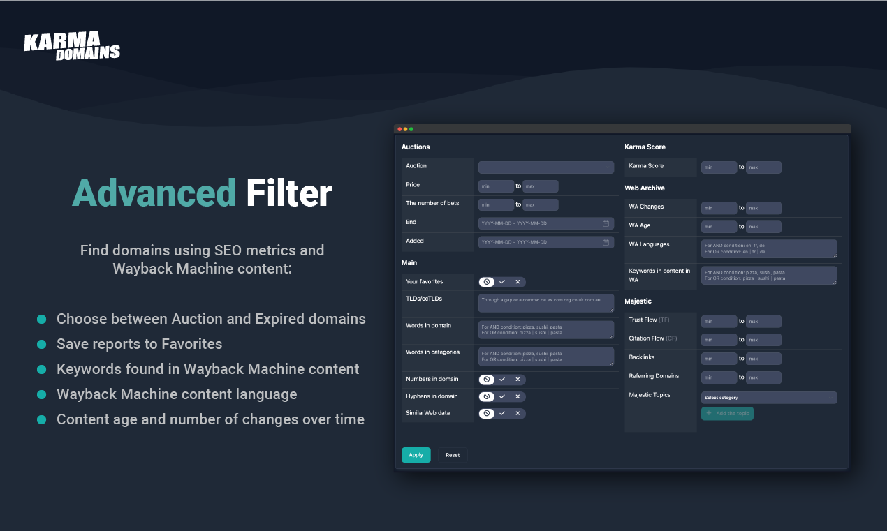 Karma.Domains gallery image