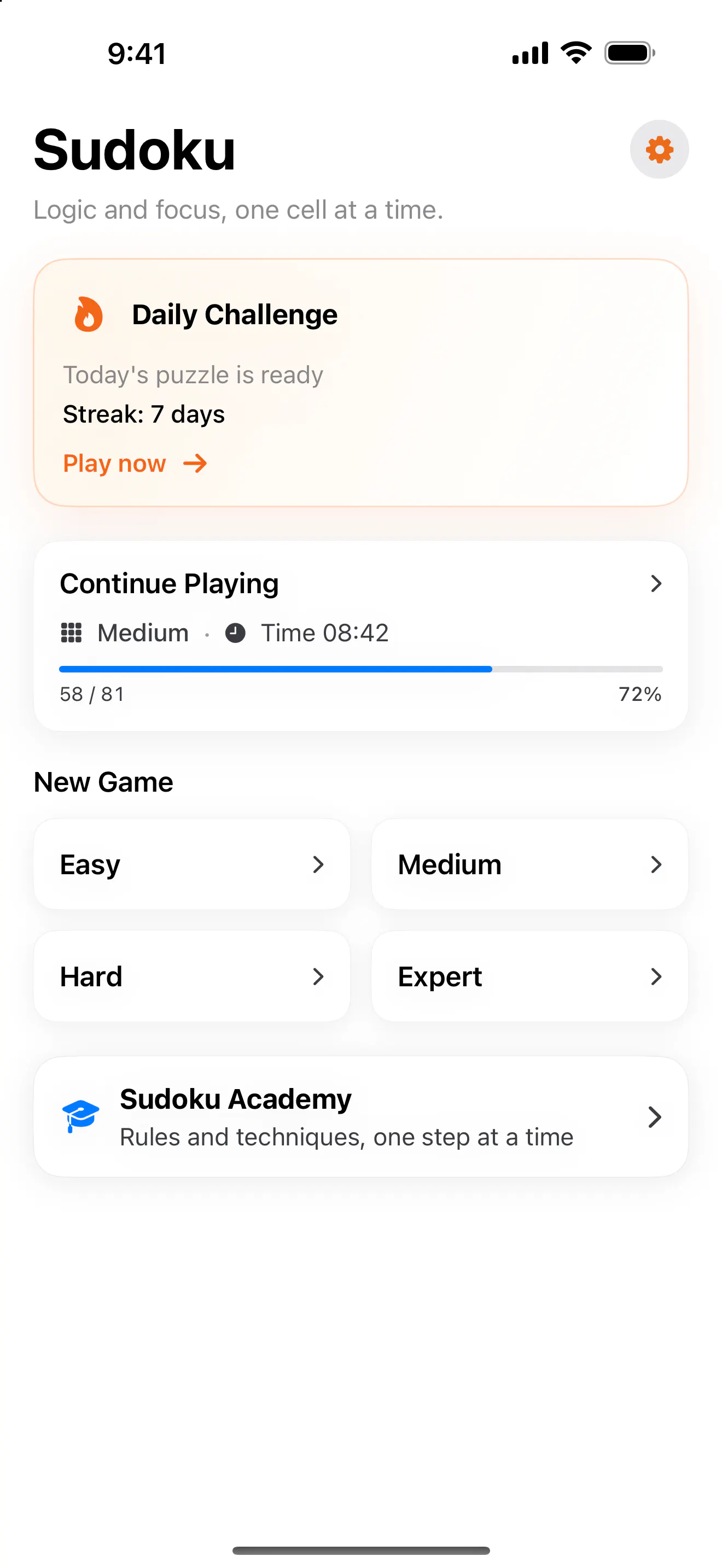 Sudoku – Daily Logic Puzzle gallery image