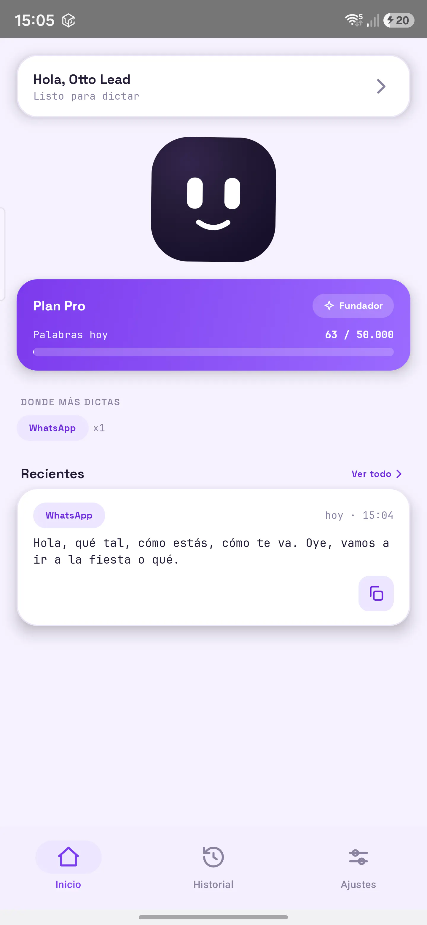 Voxly - Real IA Dictation gallery image