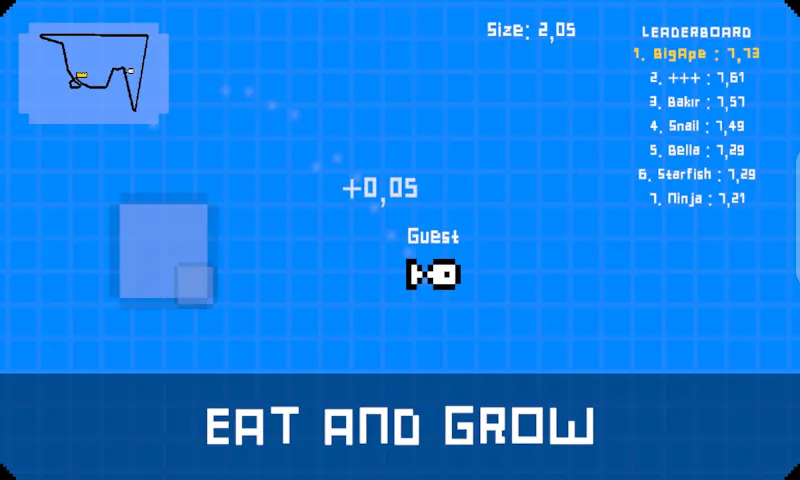 AlphaFish.io: Eat and Grow screenshot 1