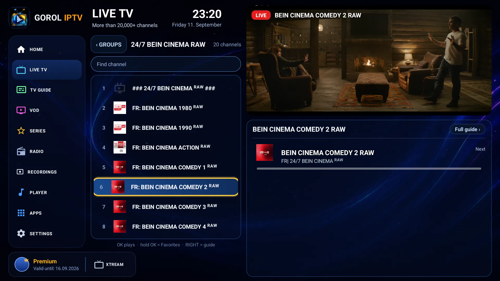 GOROL IPTV Player gallery image