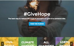 #GiveHope media 3