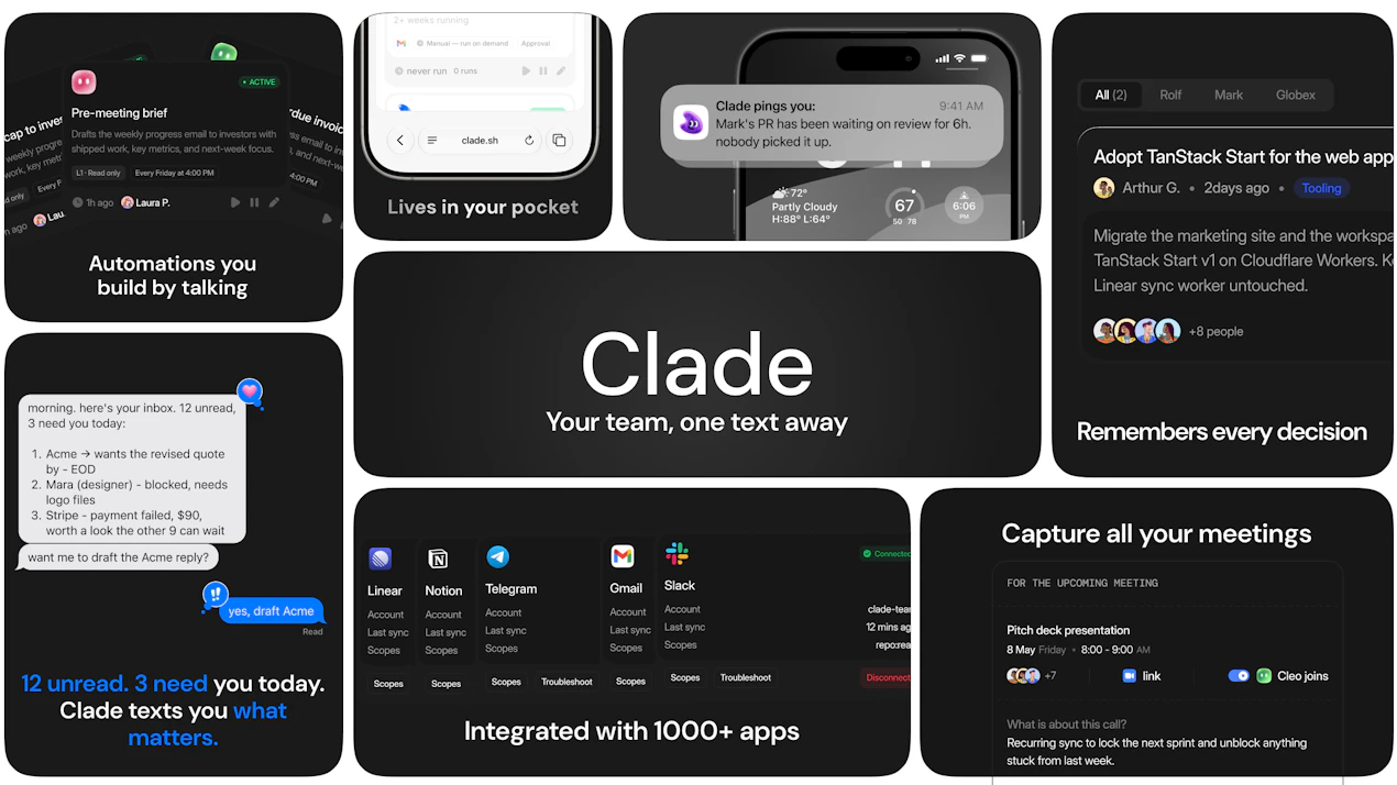 Clade product