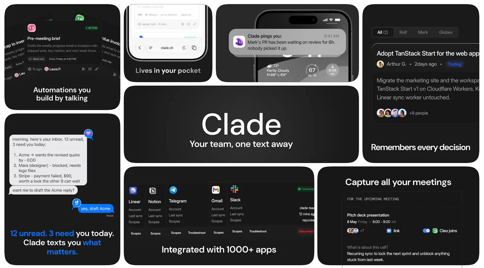 Clade screenshot 2