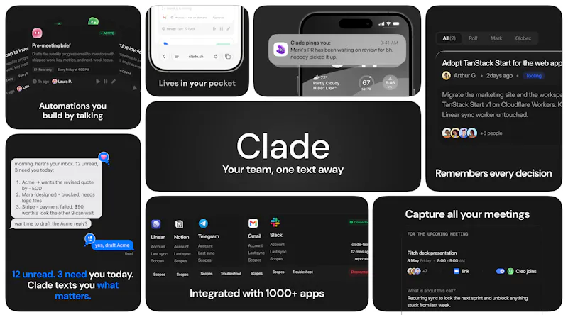 Clade screenshot 2