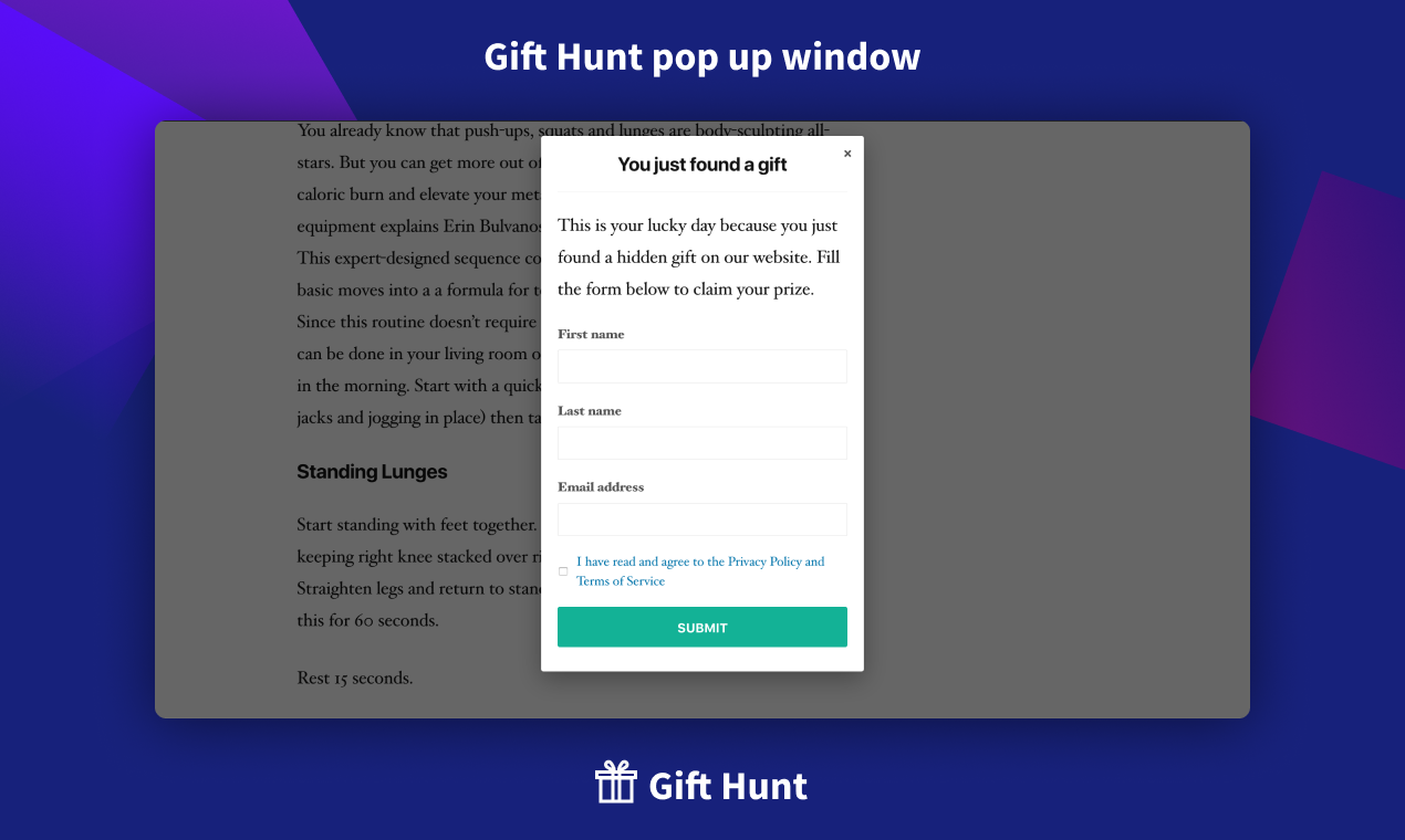 Gift Hunt for WordPress gallery image