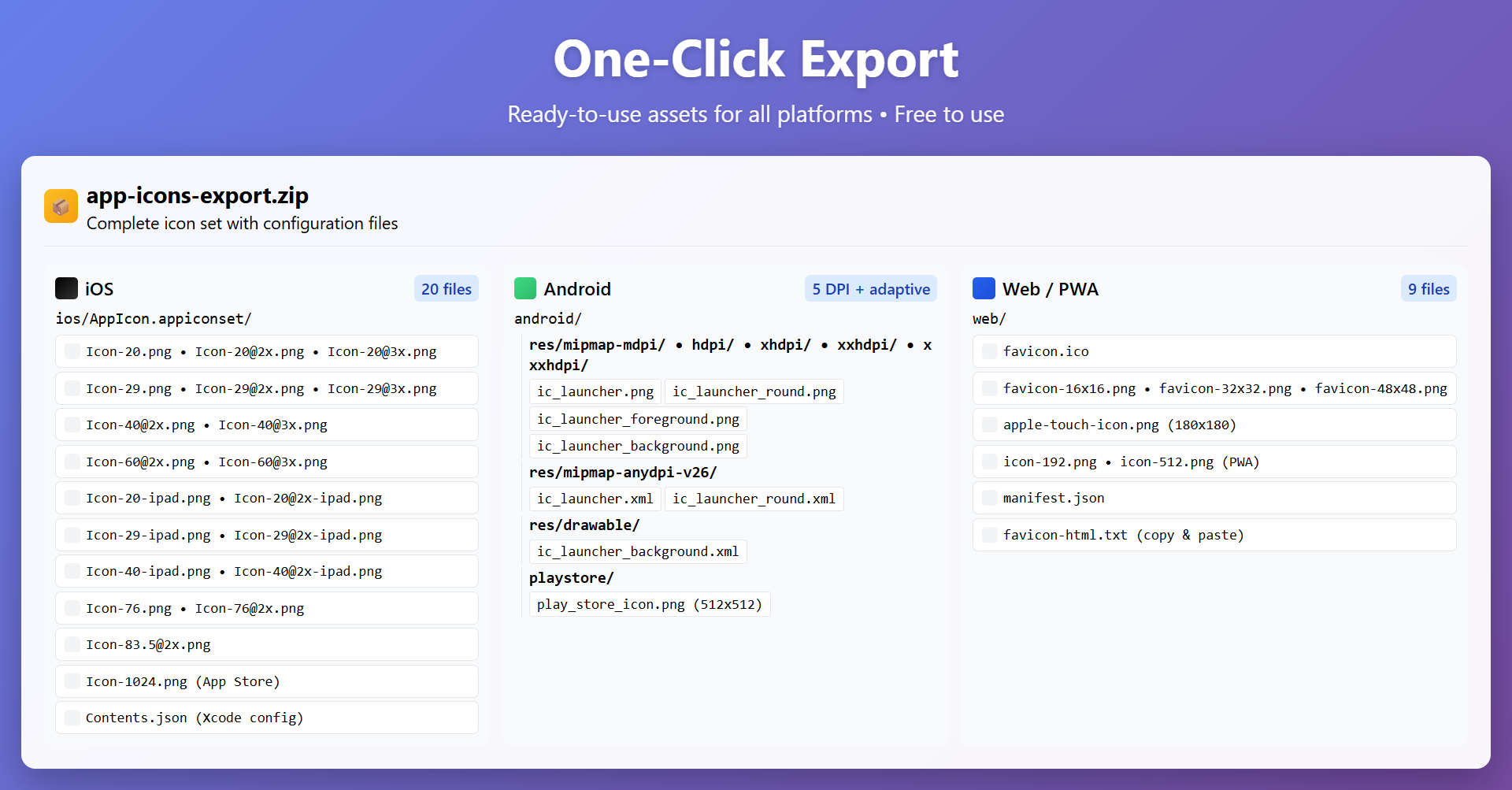 AppIconKitchen gallery image